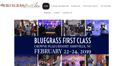 Desktop Screenshot of bluegrassfirstclass.com